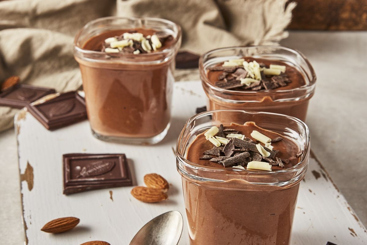 Cremoso de chocolate a baja temperatura